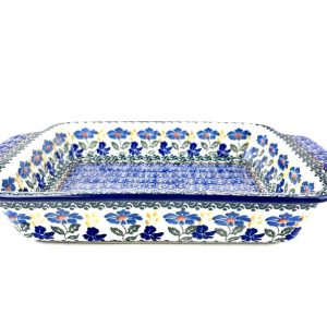 A39 Bunzlau rechte ovenschaal met handvaten 1643X - A39 (Bunzlau). A39 Bunzlau rechte ovenschaal met handvaten 1643X Fijn formaat ovenschaal voor 2 a 3 personen.