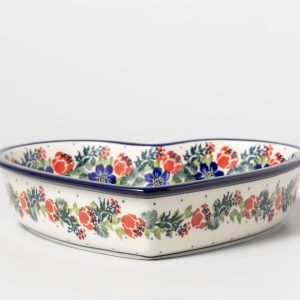 A49 Bunzlau Serveerschaal Decor 1535X Ballerina - A49 (Bunzlau). A49 Bunzlau ovale Serveerschaal Decor 1535X Ballerina Mooie hartvormige schaal Kan ook in de oven .