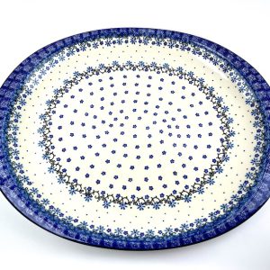 B45 Bunzlau Ovale Serveerschaal 1832X  - B45 (Bunzlau). B45 Bunzlau Ovale &nbsp;Serveerschaal 1832X Leuk als dienblad voor de mokjes Geschikt voor 8 mokjes Maar kan natuurlijk ook om hapjes op te serveren.