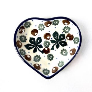 B64 Bunzlau Theetipje 1186X - B64 (Bunzlau). B64 Bunzlau Theetipje 1186X Hartvormig.