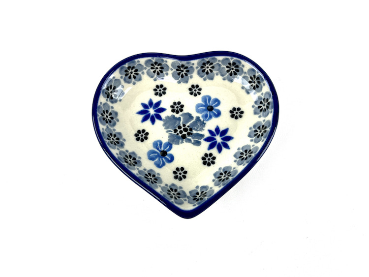 B64 Bunzlau Theetipje 1985X - B64 (Bunzlau). B64 Bunzlau Theetipje 1985X Hartvormig.