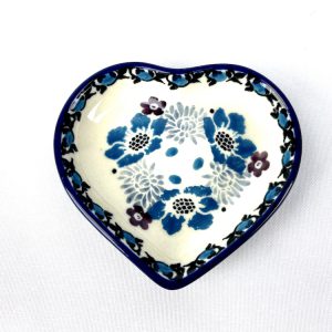 B64 Bunzlau Theetipje 2565X - B64 (Bunzlau). B64 Bunzlau Theetipje 2565X Hartvormig.