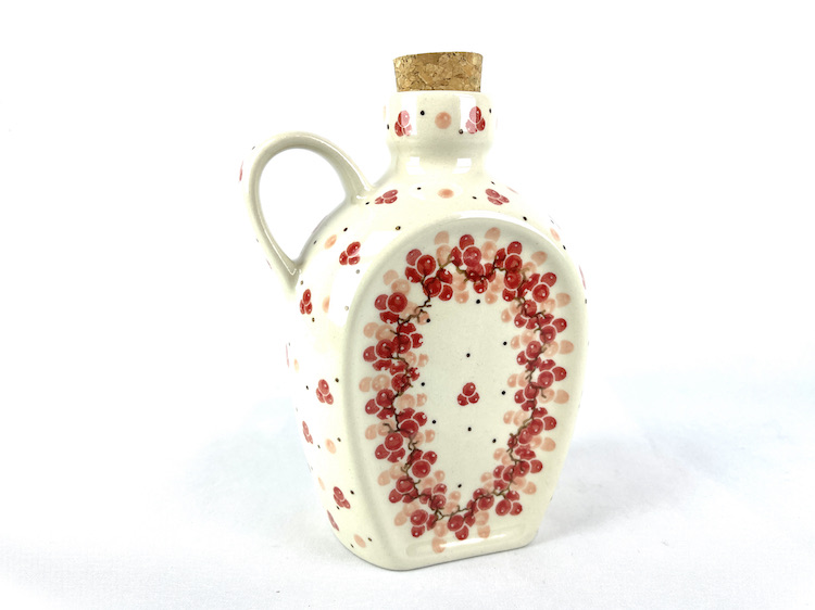 B87 Bunzlau Olieflesje 2387 - B87 (Bunzlau). B87 Bunzlau Olieflesje 2387 Handig voor de olie / vinaigrette Staat zo mooi op tafel.