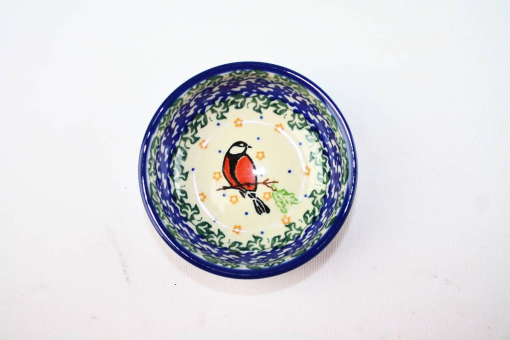 Bunzlau Serveer 1746X Ø 9 cm - B88 (Bunzlau). Bunzlau Serveer 1746X  Ø 9 cm B88 schaaltje voor een dipsausje- theezakje- wat nootjes ach