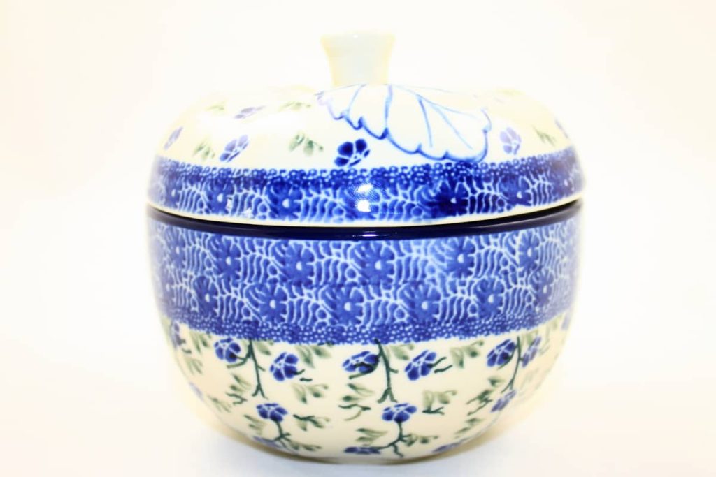 Bunzlau Appelpot 1823X Ivy groot - 034 (Bunzlau). Bunzlau Appelpot Ivy 1823X groot 034.