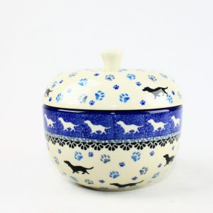 Bunzlau Appelpot Teckel 2151X klein - A38 (Bunzlau). Bunzlau Appelpot Teckel 2151X klein A38 Potje voor een gepofte kleine appel Of als snoeppot