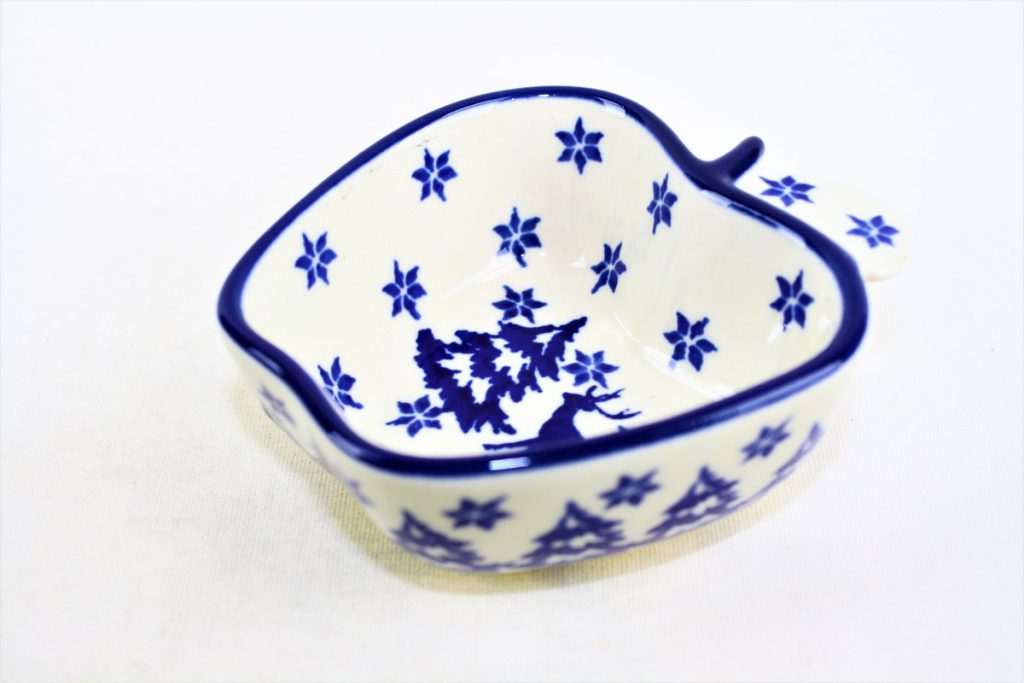 Bunzlau Appelschaaltje 1931X Rudolph - B50 (Bunzlau). Bunzlau Appelschaaltje 1931X Rudolph B50 tapas schaaltje voor de winterse dagen.