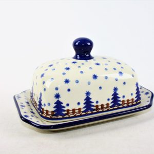 Bunzlau Botervloot klein 339X - A71 (Bunzlau). Bunzlau Botervloot klein 339X A71 Kleine botervloot voor een halfje (room/ kruiden) boter Staat zo gezellig op tafel.