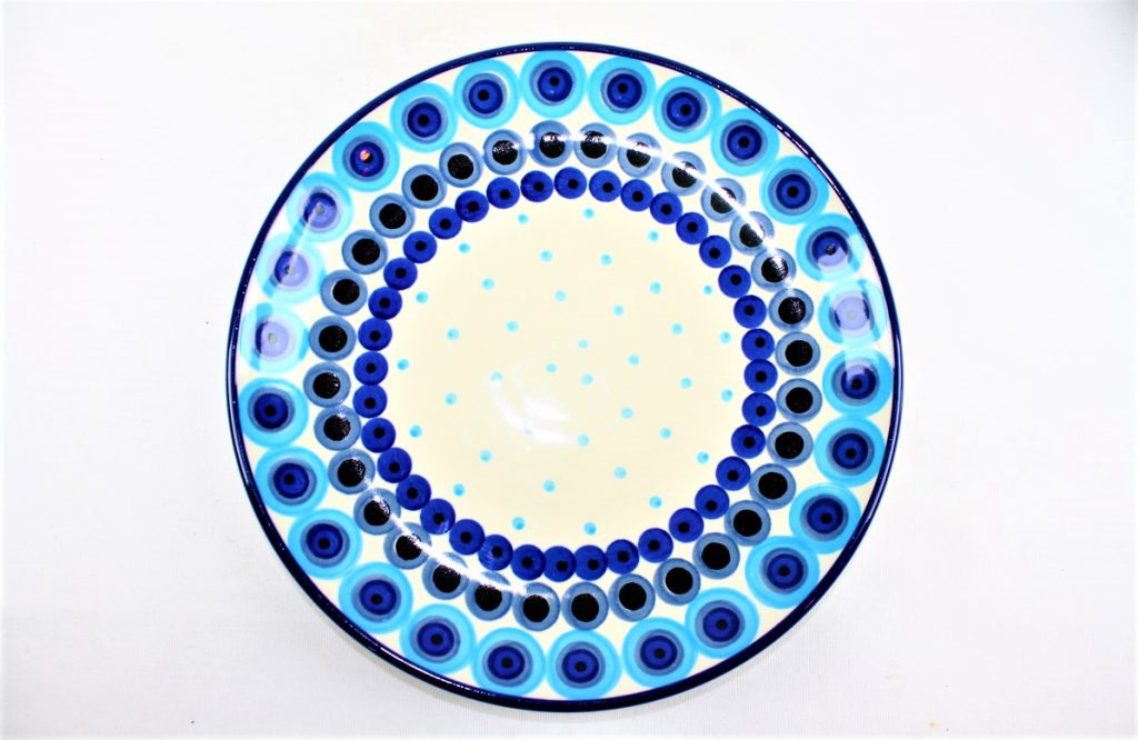 Bunzlau Dinerbord 2148X Big Dots  - 223 (Bunzlau). Bunzlau Dinerbord Big Dots 2148X Groot formaat dinerbord Ook als serveerschaal te gebruiken.