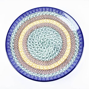 Bunzlau Dinerbord Sunflower 50X - 257 (Bunzlau). Bunzlau Dinerbord Sunflower 50X  257 Ook te gebruiken als lunch of serveerbord Let op de maat! Handgemaakt - duurzaam - origineel Bunzlau servies.