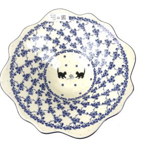 Bunzlau Grote schaal 2588X Ø 30 cm  - A83 (Bunzlau). Bunzlau Grote schaal 2588X Ø 26