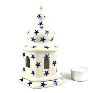 Bunzlau Kerst 121X Kerkje  - A05 (Bunzlau). Bunzlau Kerst Kerkje 121cm  A05  Mooi Bunzlau kerkje Sfeervol waxinelicht.