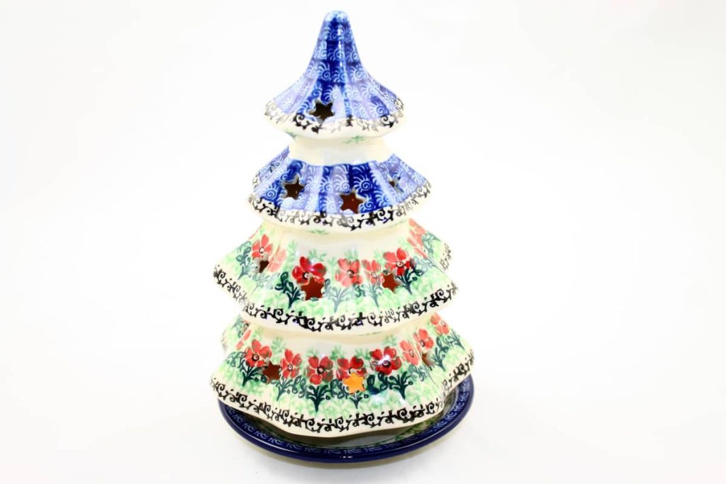 Bunzlau Kerstboom klein 15cm 1916X - 512 (Bunzlau). Bunzlau Kerstboom klein 15cm 1916X 512 Gezellig kerstboompje