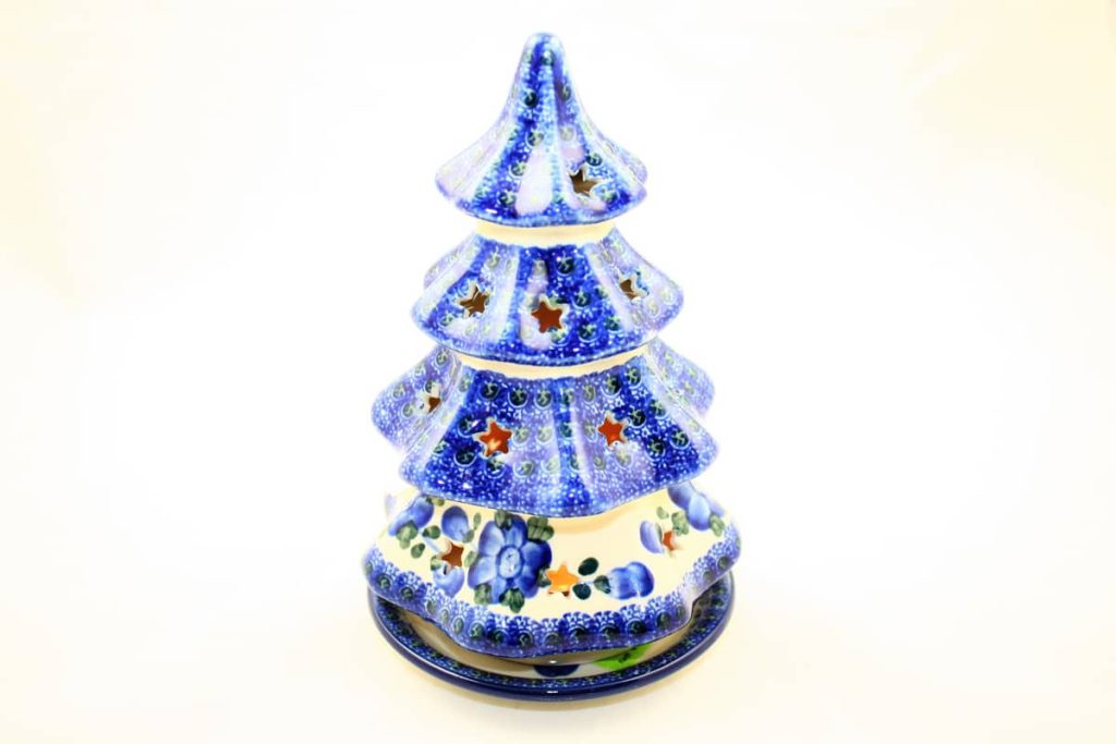 Bunzlau Kerstboom middel groot 20cm 1781 - 602 (Bunzlau). Bunzlau Kerstboom middel groot 20cm 1781 602 Gezellig kerstboompje