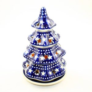 Bunzlau Kerstboom middel groot Midnight Star 119X 20 cm  - 602 (Bunzlau). Bunzlau Kerstboom middel groot Midnight Star 119X  20 cm  602 Gezellig kerstboompje