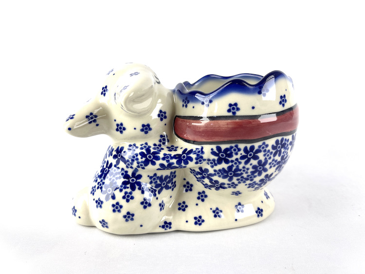 Bunzlau Konijn met ei EK 4 - EK (Bunzlau). Bunzlau Konijn met ei EK 4 Unikat Gezellig Paaskonijntje met een leeg Paasei Vullen maar met de lekkerste chocolaatjes Fabriek: Andy.