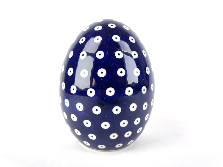 Bunzlau Sierei Large 3 - ei -L (Bunzlau).  Bunzlau Sierei Large 3 Mooi groot decoratief sierei Fabriek: Andy.