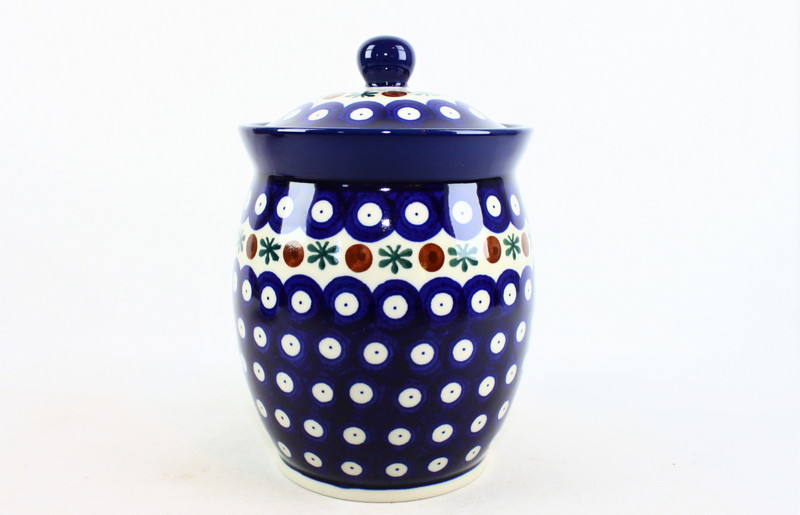 Bunzlau Voorraadpot 70X Flower Tendril - 104 (Bunzlau). Bunzlau Voorraadpot Blue Eyes 70X Flower Tendril Voorraadpot voor oa suiker