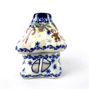 Bunzlau Waxinelichthouder Huisje 3 - Huisje (Bunzlau). Bunzlau Waxinelichthouder Huisje 3 Sfeervol waxinelichtje&nbsp; Fabriek: Vena.