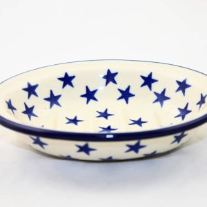 Bunzlau Zeepschaaltje 121X - 510 (Bunzlau). Bunzlau Zeepschaaltje 121X 510 Mooi Zeepbakje zonder gaatjes.