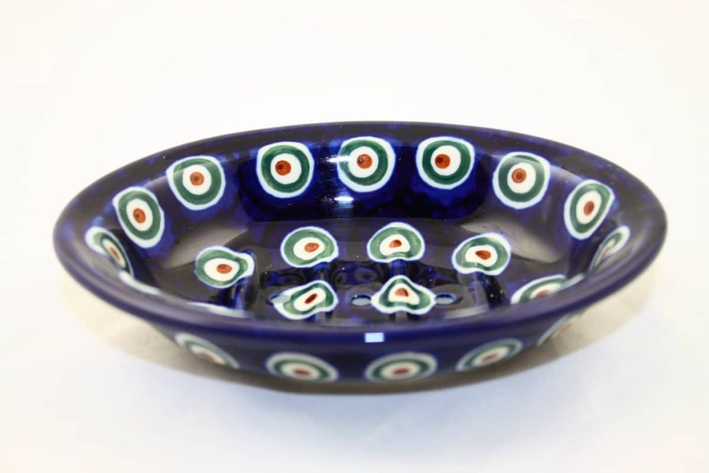 Bunzlau Zeepschaaltje 54AX - 510 (Bunzlau). Bunzlau Zeepschaaltje 54AX 510 Mooi Zeepbakje met gaatjes.