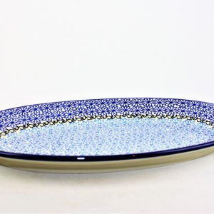 Bunzlau ovale Serveerschaal 35