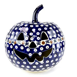 Bunzlau pompoen 70X - pom (Bunzlau). Bunzlau pompoen 70X waxinelicht Leuk voor Halloween Mooi als sfeermaker in en om huis.
