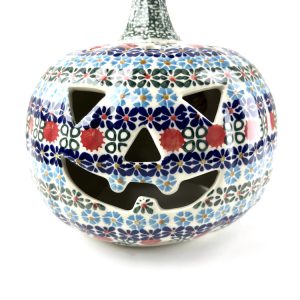 Bunzlau pompoen XXX7 - pom 5 (Bunzlau). Bunzlau pompoen XXX7 Waxinelicht Niet alleen leuk voor Halloween Mooi als sfeermaker in en om huis.