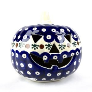 Bunzlau pompoen pom 1 - pom 1 (Bunzlau). Bunzlau pompoen pom 1 Prachtige pompoen Middelgroot waxinelicht Niet alleen mooi voor Halloween Ook als sfeermaker in en om huis.