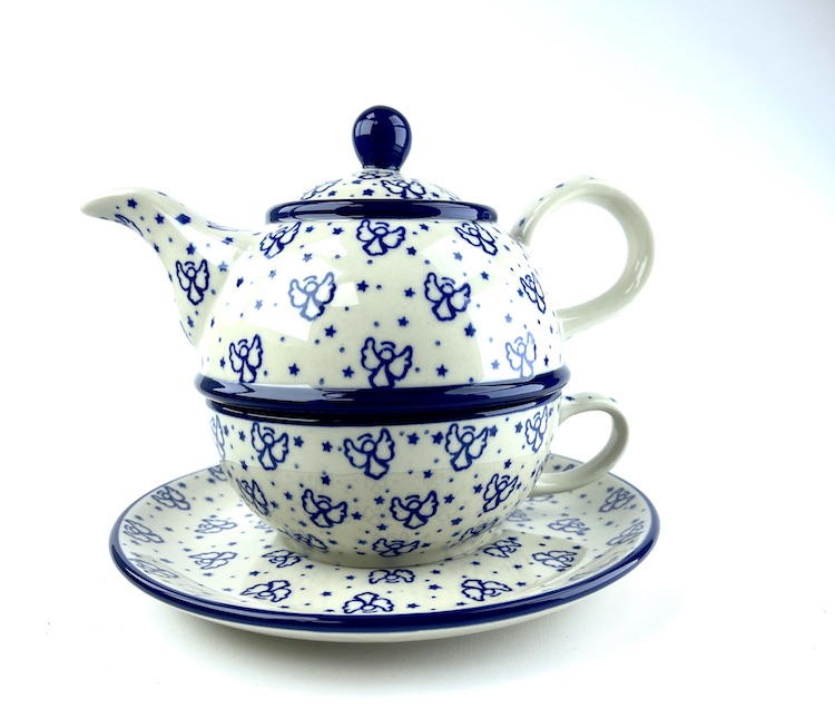 C01 Bunzlau Tea for One 1411X Kerst - C01 (Bunzlau). C01 Bunzlau Tea for 1411X Kerst 2e kwaliteit Geschikt voor twee koppen thee