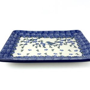 C21 Bunzlau rechthoekige sushi serveerschaal 1935X - C21 (Bunzlau). C21 Bunzlau rechthoekige sushi serveerschaal 1935X voor de sushi of tapas hapjes