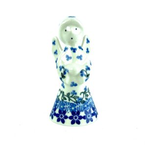 C66 Bunzlau Engeltje 1821 - C66 (Bunzlau). C66 Bunzlau Engeltje 1821 Lief en mooi staand engeltje.