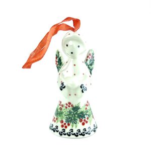 C67 Bunzlau Kerstengeltje 1734 - C67 (Bunzlau). C67 Bunzlau Kerstengeltje 1734 Lief engeltje voor in de boom.