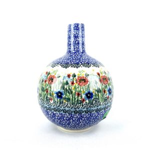 D48 Bunzlau klein hoog vaasje U4921 - D48 (Bunzlau). D48 Bunzlau klein