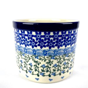 D52 Bunzlau Bloemen- kruidenpot  1821X - D52 (Bunzlau). D52 Bunzlau Bloemen- kruidenpot  1821X wat kleiner dan model 361 Utensil.