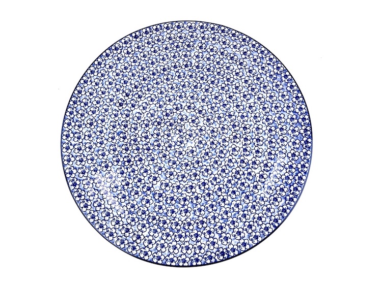 D53 Bunzlau Pizzabord 2176X 33 cm - D53 (Bunzlau). D53 Bunzlau Pizzabord 2176X D53 Serving platter Te gebruiken als pizza bord