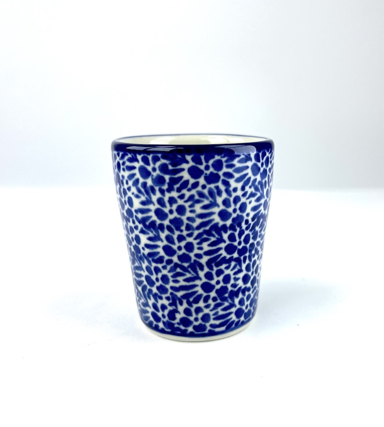 D54 Bunzlau eierdop recht 1895X - D54 (Bunzlau). D54 Bunzlau eierdop recht 1895X Kan ook als leuk borrelglaasje