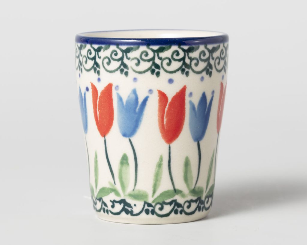 D54 Bunzlau eierdop recht 2599X - D54 (Bunzlau). D54 Bunzlau eierdop recht 2599X Kan ook als leuk borrelglaasje