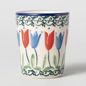 D54 Bunzlau eierdop recht 2599X - D54 (Bunzlau). D54 Bunzlau eierdop recht 2599X Kan ook als leuk borrelglaasje