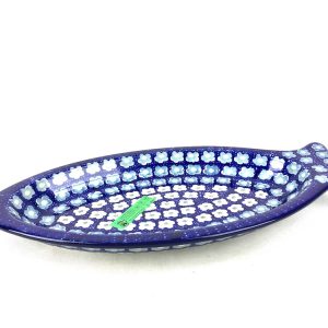 D74 Bunzlau ovale Serveerschaal 30x14