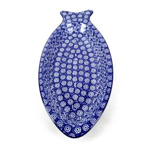 D74 Bunzlau ovale Serveerschaal 30x14