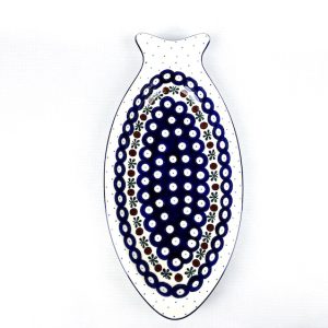 D74 Bunzlau ovale Serveerschaal 30x14