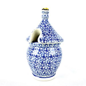 D82 Bunzlau Honingpot 2176X Buttercup - D82 (Bunzlau). D82 Bunzlau Honingpot 2176X Buttercup Met een sierlijk deksel Uitsparing voor een honingschepje.