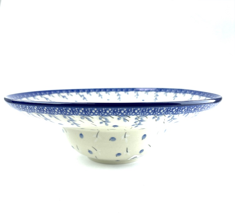 Bunzlau Spaghetti - bord 2389X - D86 (Bunzlau). Bunzlau Spaghetti - bord 2389X D86 Prachtig groot pasta bord