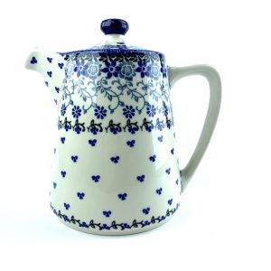 E71 Bunzlau koffiepot 2158 - E71 (Bunzlau). E71 Bunzlau koffiepot 2158 Nieuw model en een nieuw motief inhoud 1 liter Leuk in combinatie met het suiker en melk kannetje Zoek op: E57 / E61.