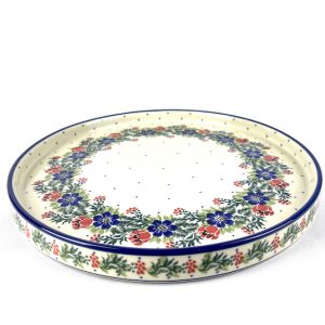 E93 Bunzlau premium bord/ serveerbord 1535X Ballerina - E93 (Bunzlau). E93 Bunzlau premium bord/ serveerbord 1535X Ballerina vooral leuk als serveerschaal voor de hapjes of een vaasje erop met wat anders mooi Bunzlau Multi inzetbaar.