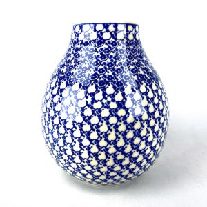 F15 Bunzlau kleine vaas 1802X - F15 (Bunzlau). F15 Bunzlau kleine vaas 1802X  Maat S diameter hals 8 cm.