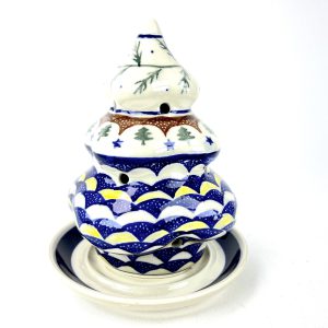 KB 11 Bunzlau Kerstboom - KB 11 (Bunzlau). KB 11 Bunzlau Kerstboom Hier kan een waxinelichtje Fabriek: Zaklady.