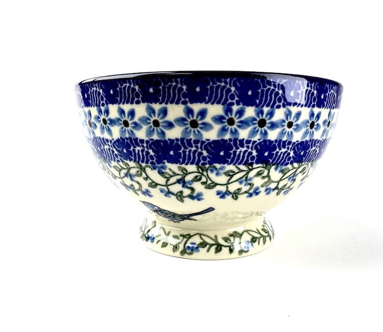 206 Bunzlau Kom op voet 1932X - 206 (Bunzlau). 206 Bunzlau Kom op voet 1932X  Ideale kom voor onder andere een muesli ontbijt