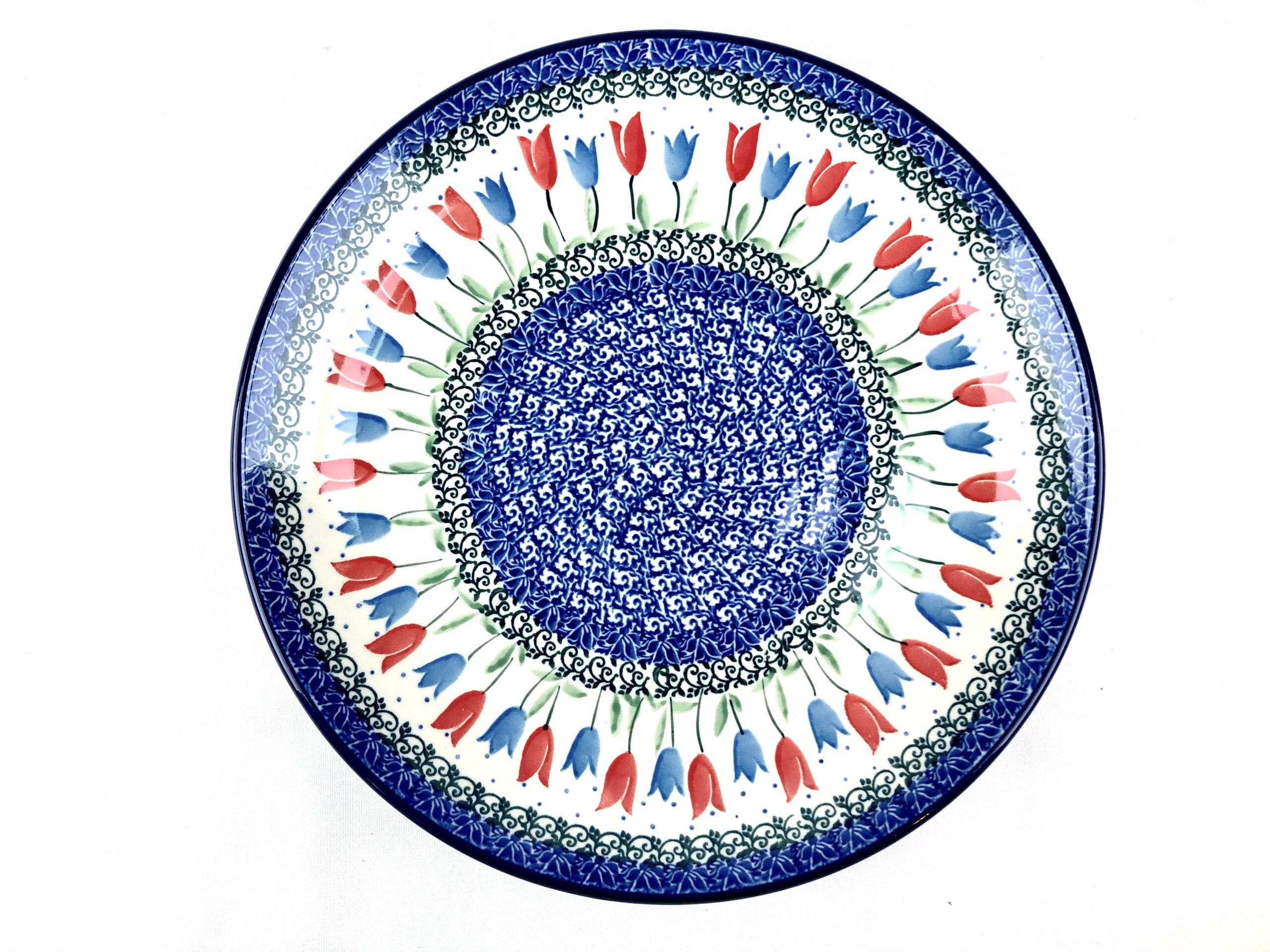 Bunzlau Dinerbord 2599X - 223 (Bunzlau). Bunzlau Dinerbord  2599X 223 ook te gebruiken als serveerschaal Steengoed Bunzlau!.
